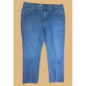 Carhartt Traditional Fit Durable Straight Jeans 44x32